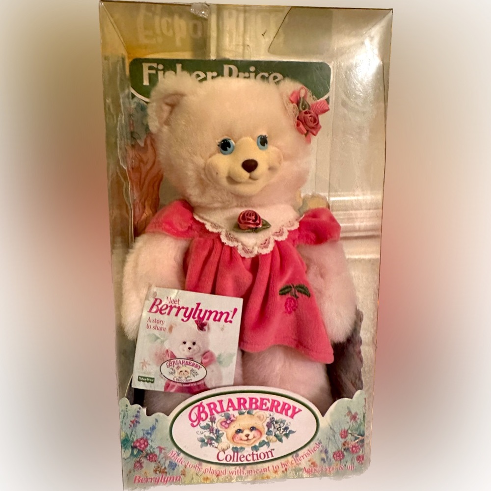 NWT Vintage Fisher-Price Briarberry Collectons Berrylynn collectible beartoydoll